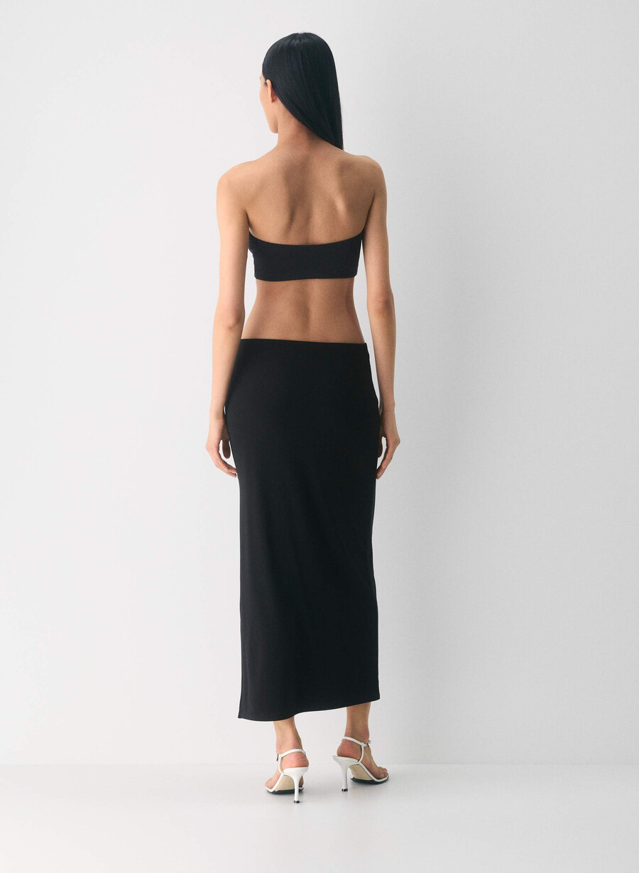 original contour sublime bandeau top schwarz