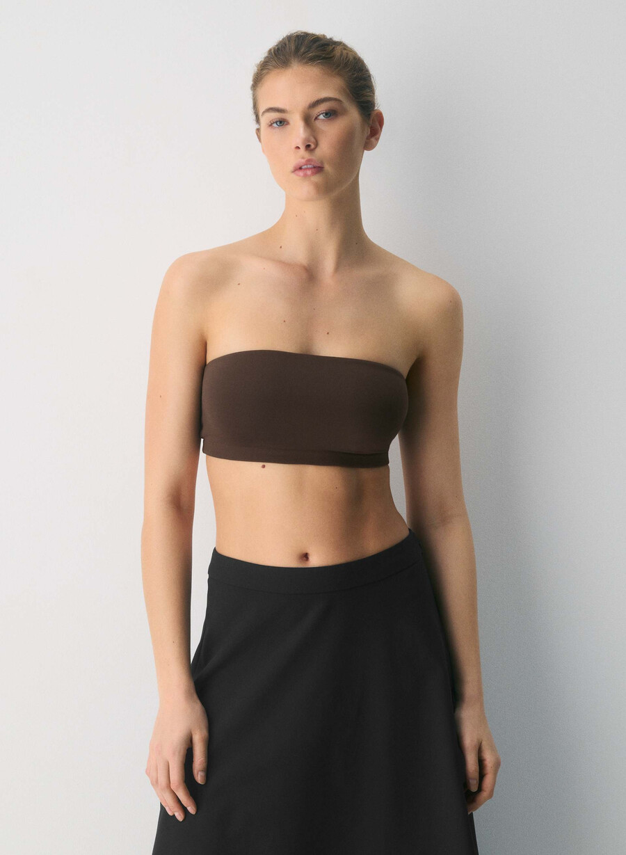 original contour sublime bandeau top matte pearl