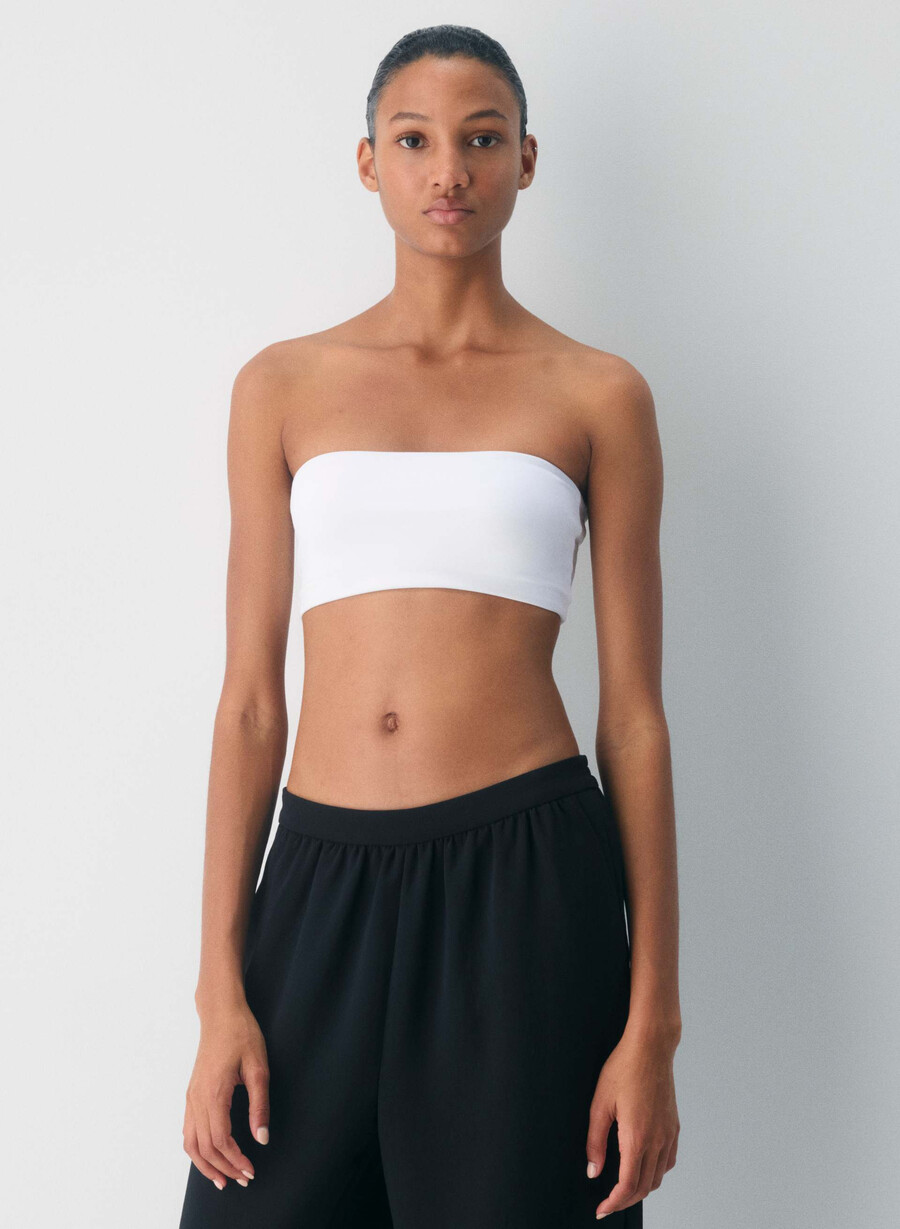 original contour sublime bandeau top schokoladenbraun
