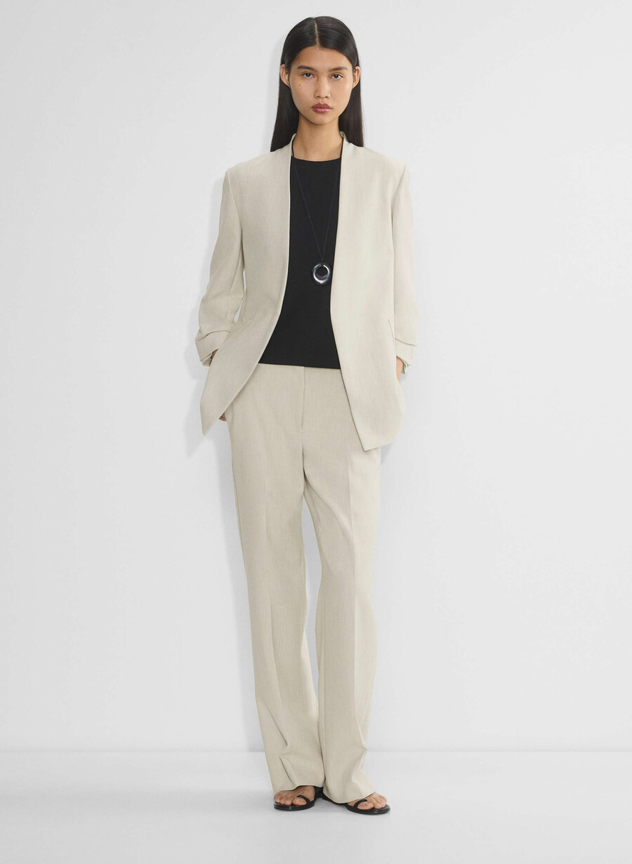 agency pant heather matte pearl