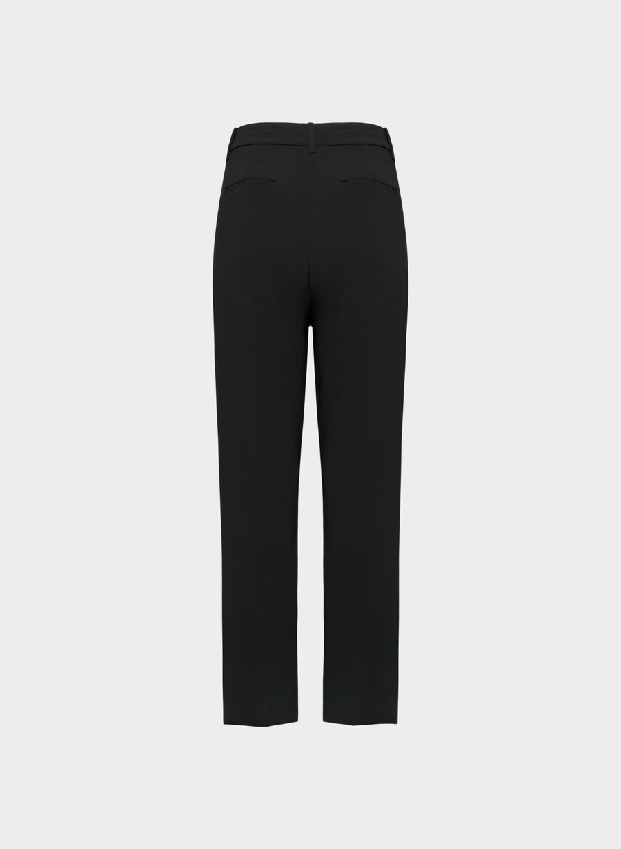 die mühelose hose curve-fit - crepette schwarz