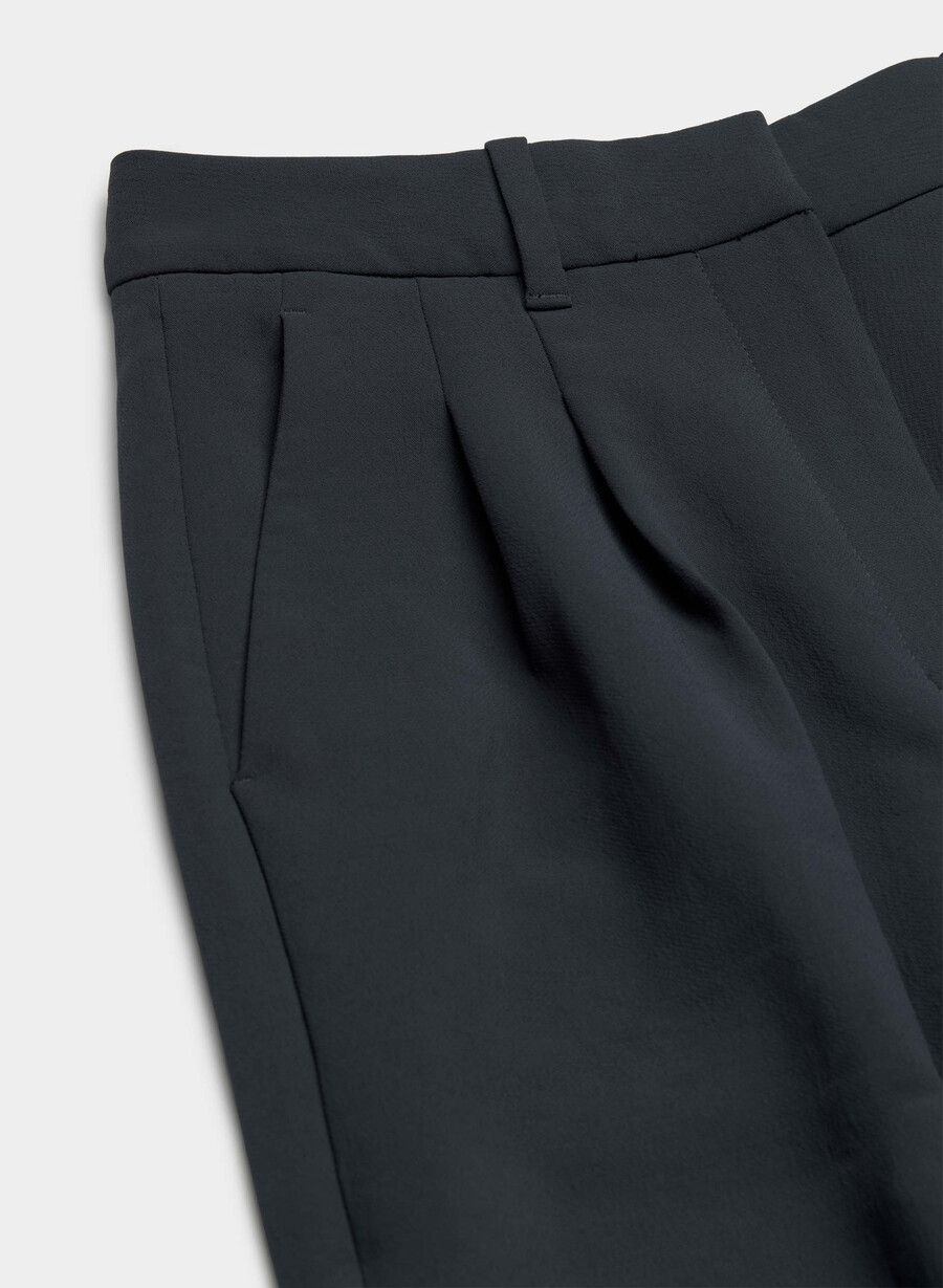 die mühelose hose curve-fit - crepette dunkelblau