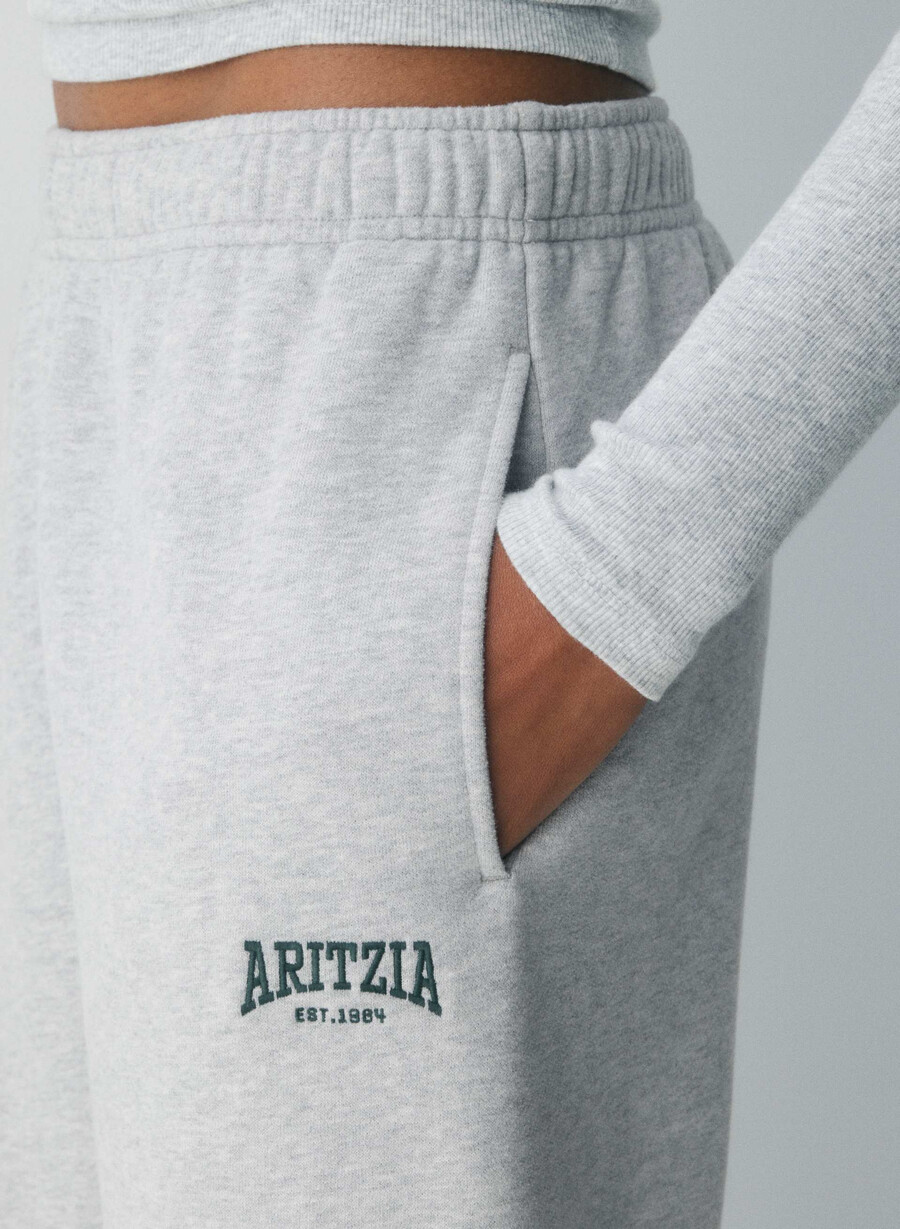 gemütliche mega-jogginghose aus sweatfleece admiral light birch
