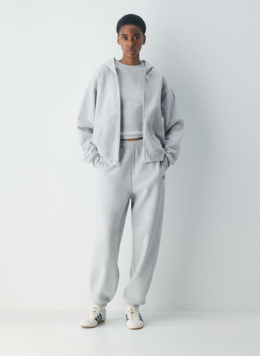 gemütliche fleece-jogginghose mega jogger h chrome scarab