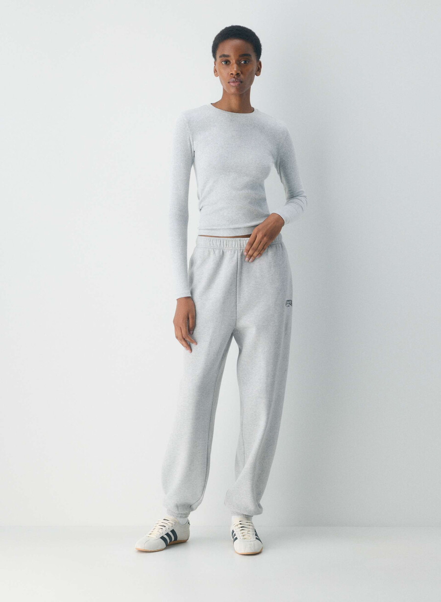 gemütliche fleece-jogginghose mega jogger h chrome scarab