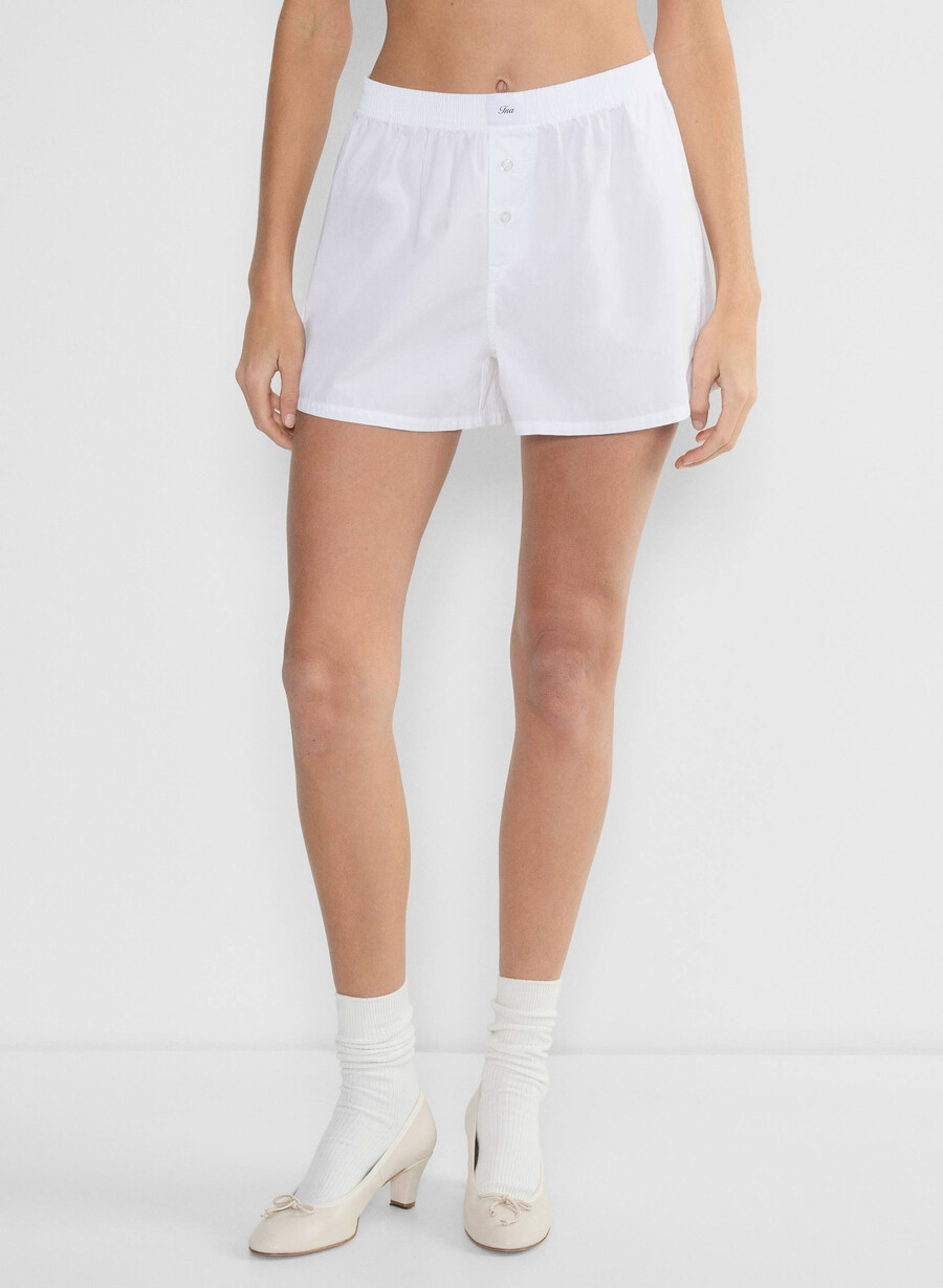 dally poplin boxershorts weiss