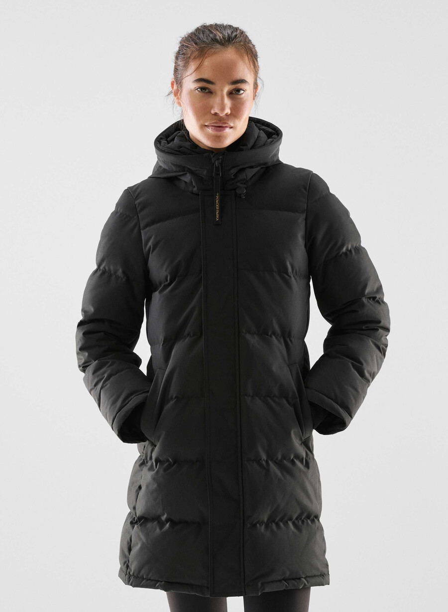 der powder parka – coldstop black