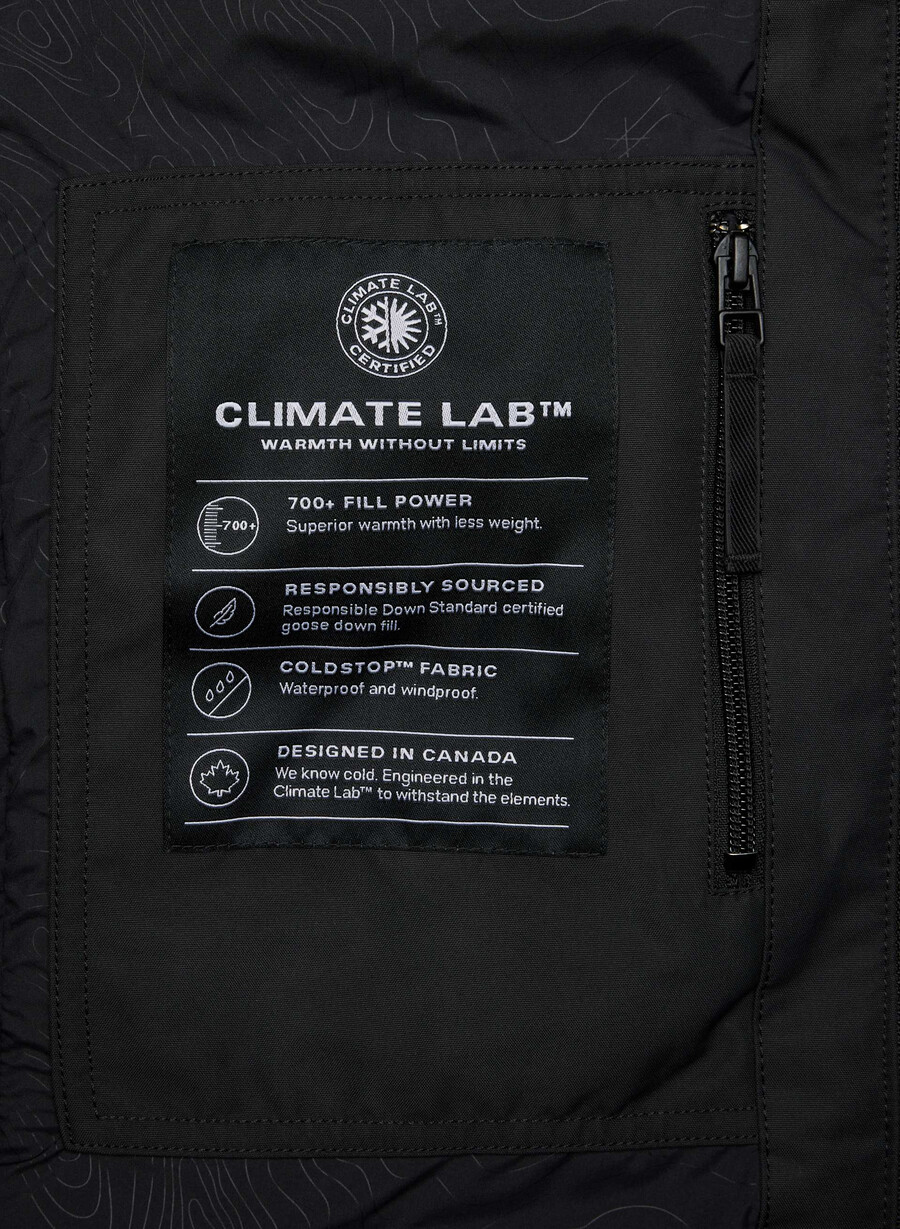 der powder parka – coldstop black