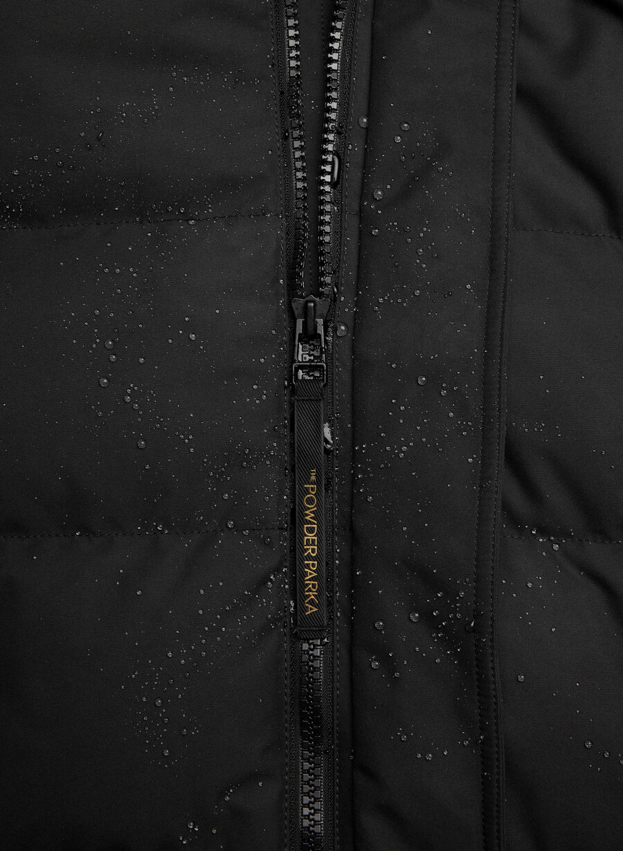der powder parka – coldstop black