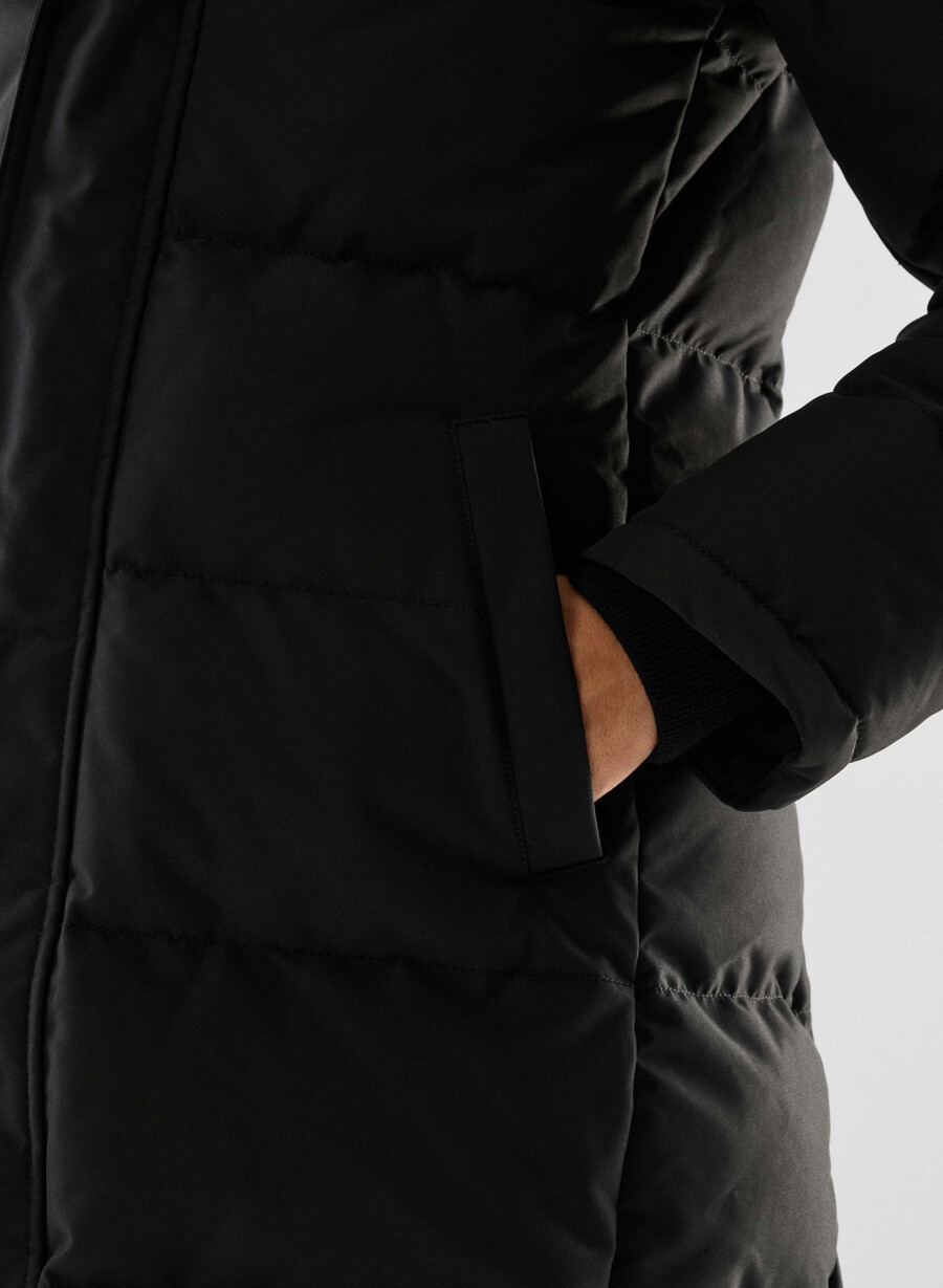 der powder parka – coldstop black