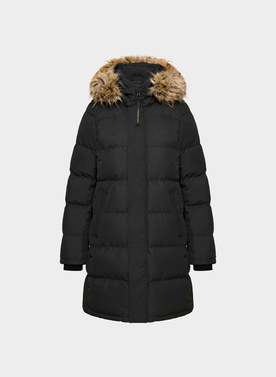 der powder parka – coldstop black