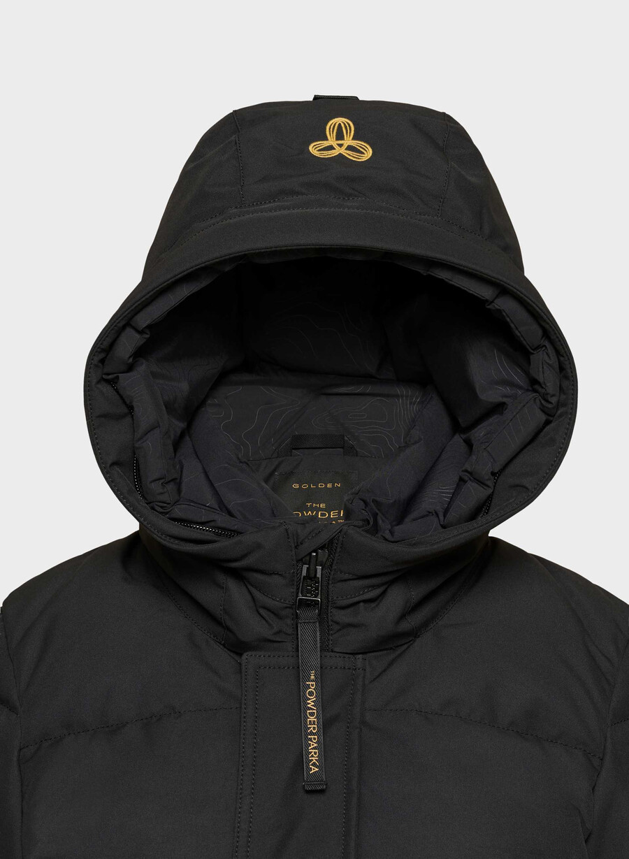 der powder parka – coldstop black