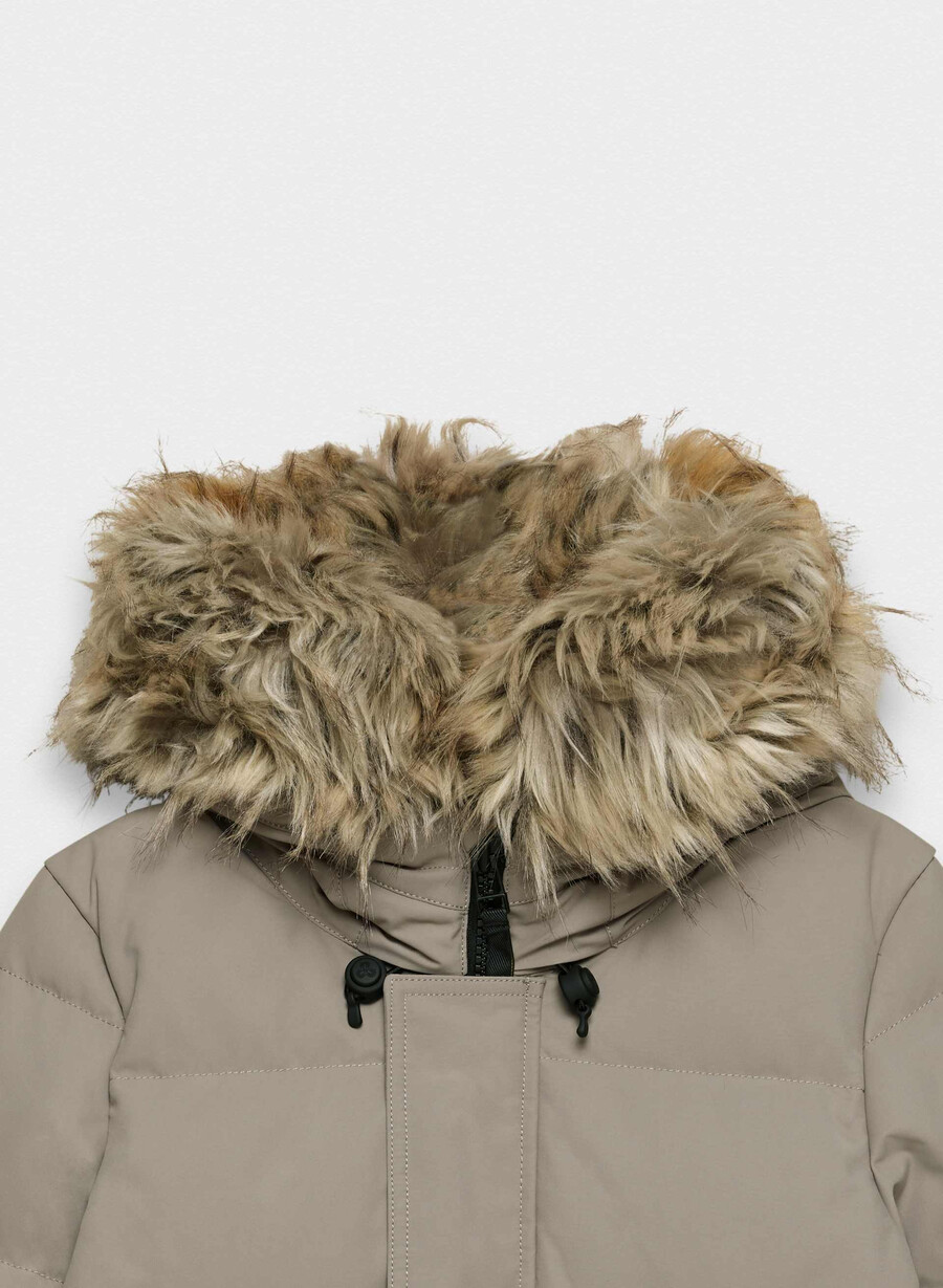 der powder parka - coldstop modern taupe