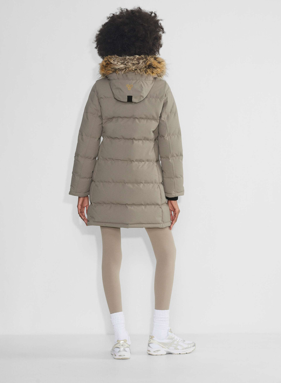 der powder parka - coldstop modern taupe