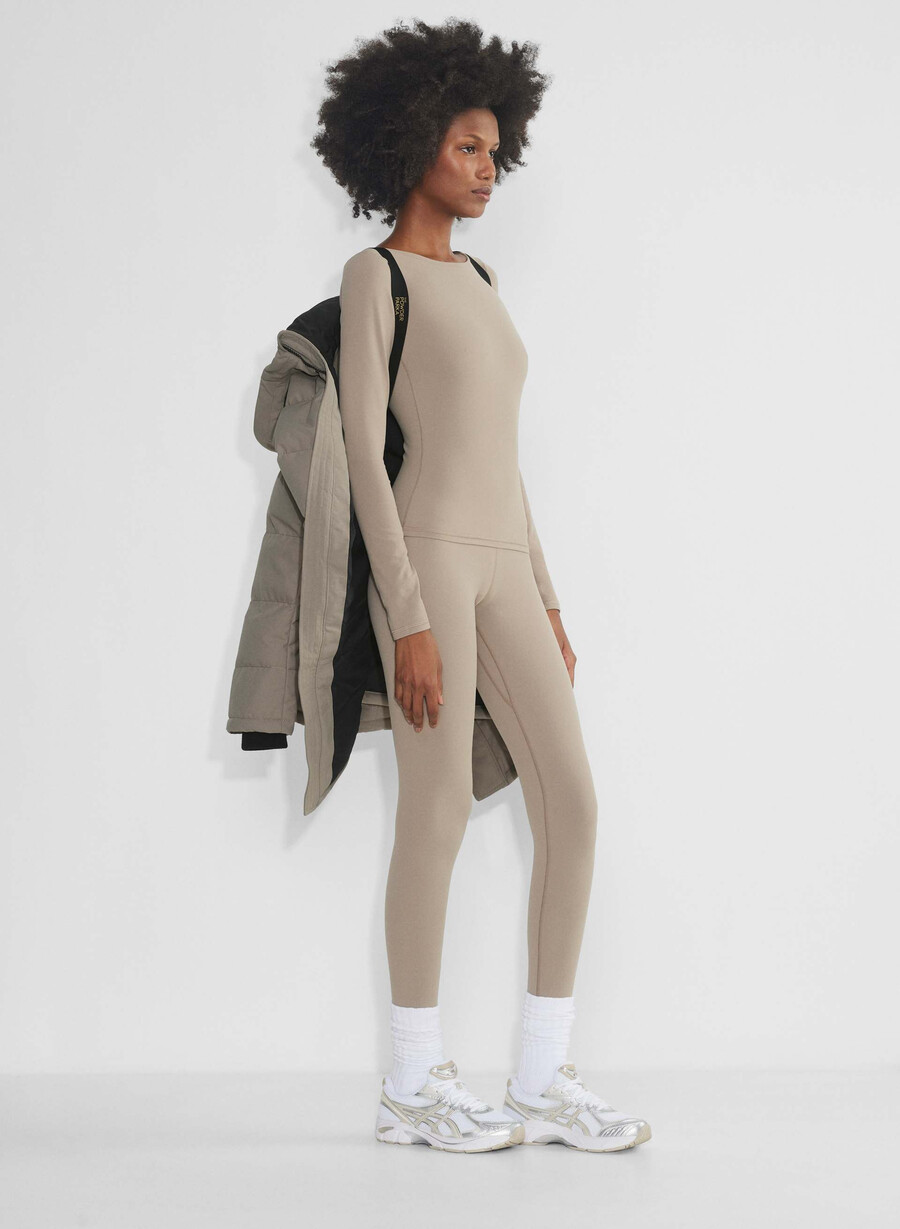 der powder parka - coldstop modern taupe