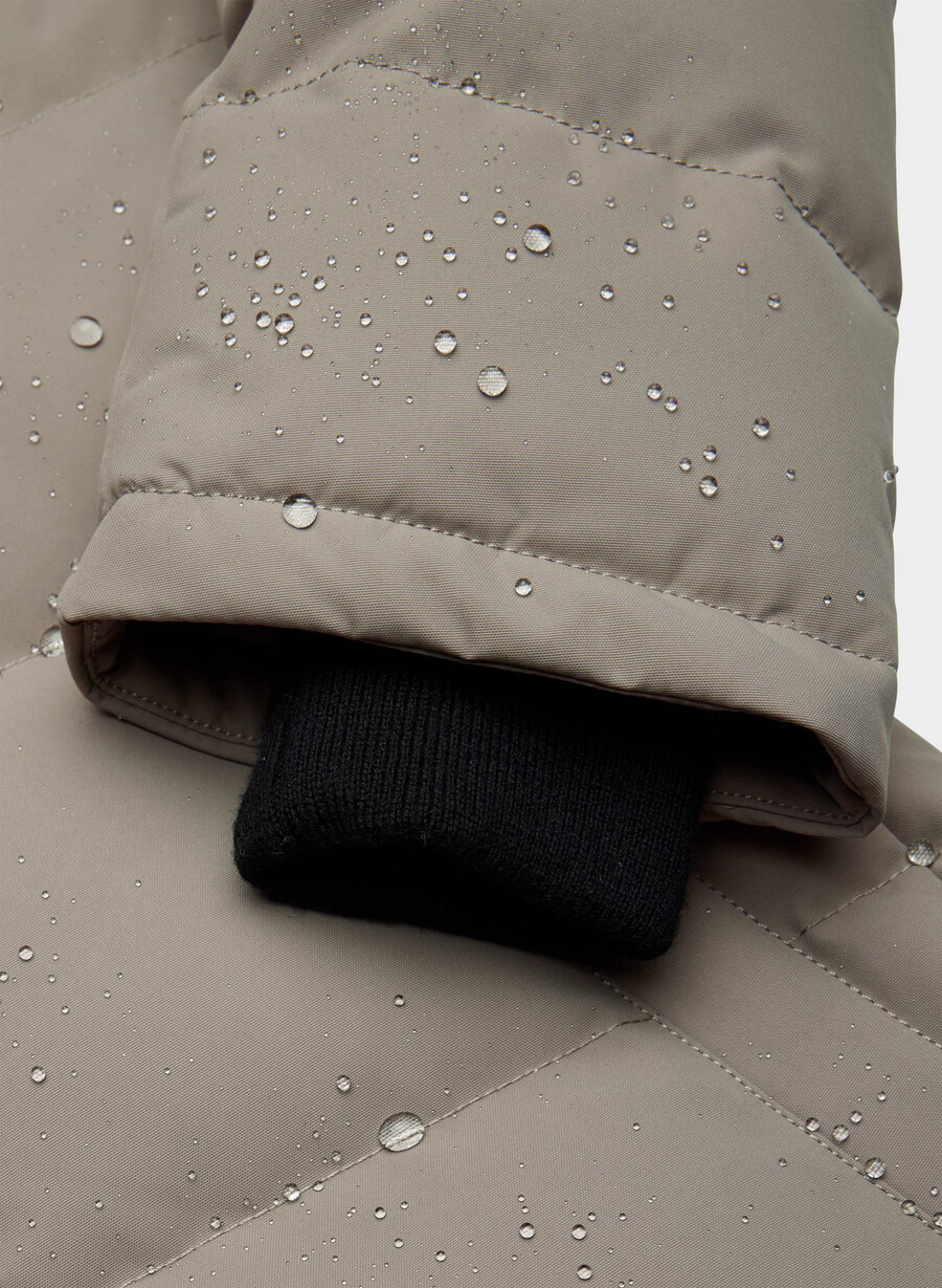 der powder parka - coldstop modern taupe