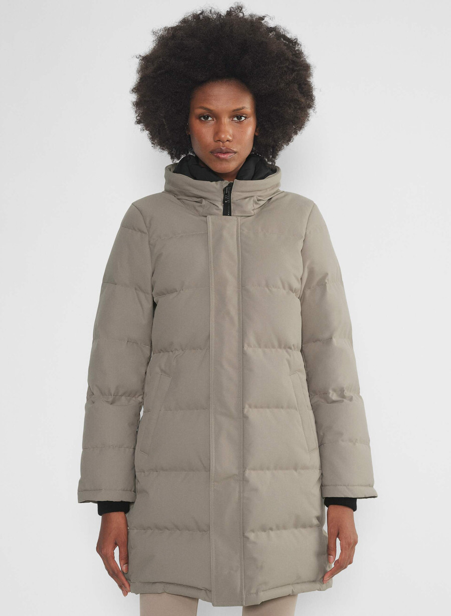 der powder parka - coldstop modern taupe