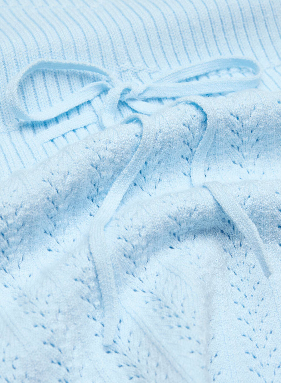 soloist sweater - wonder yarn villa blue