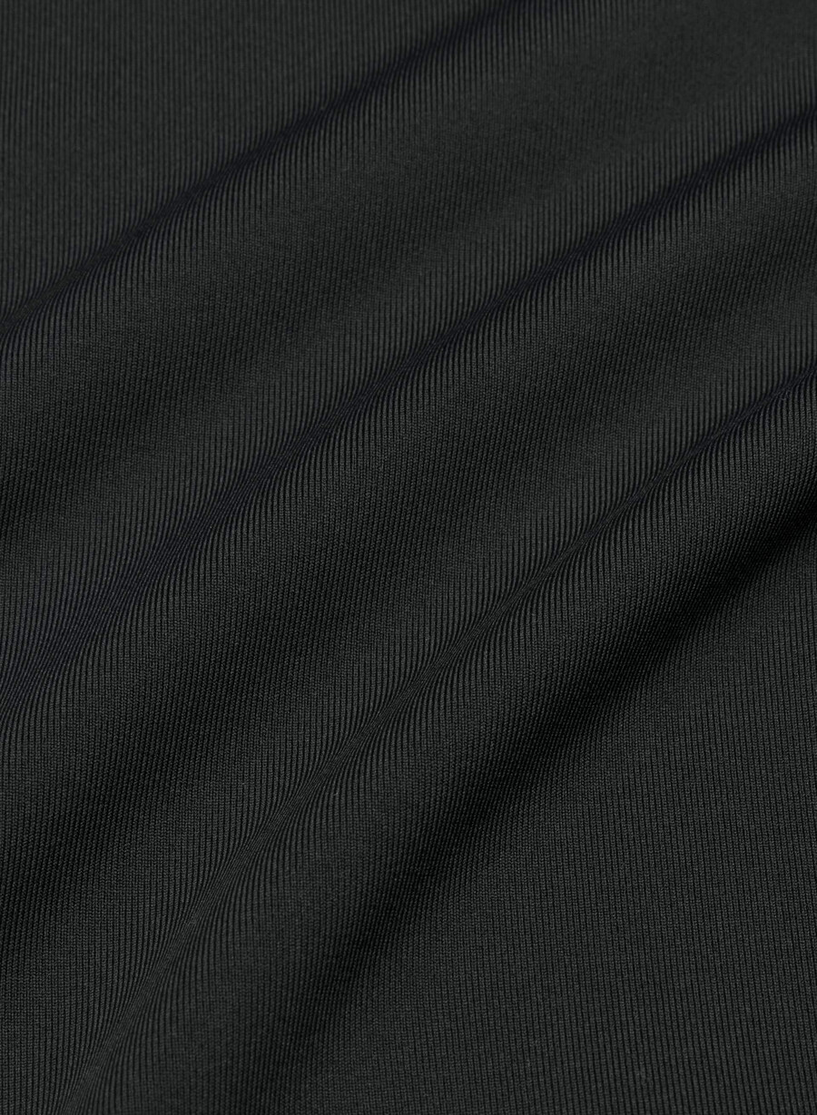 weltgewandtes popeline-kleid hellbirkenfarbenschwarz