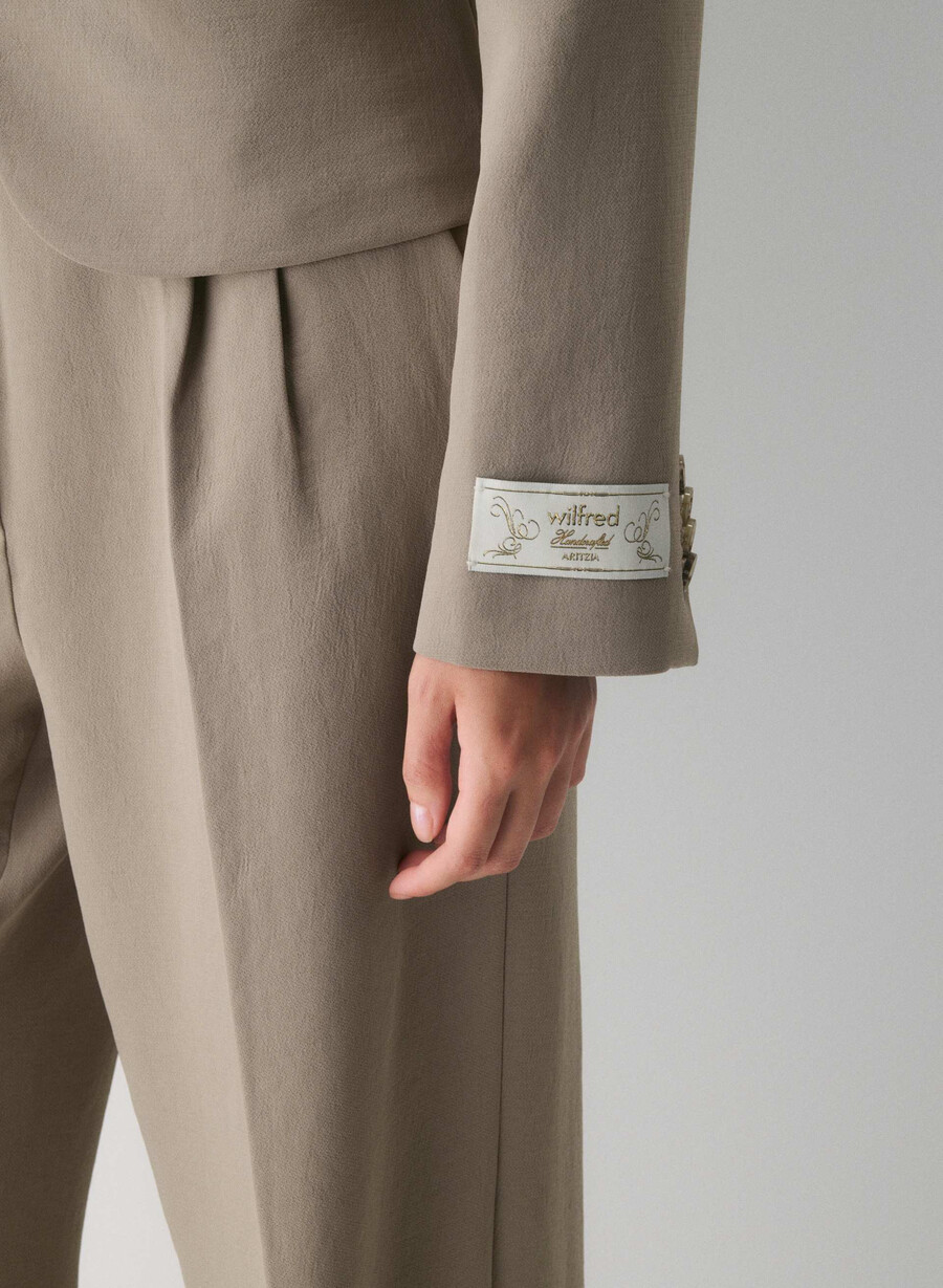 etikette-blazer – crepette nomad taupe
