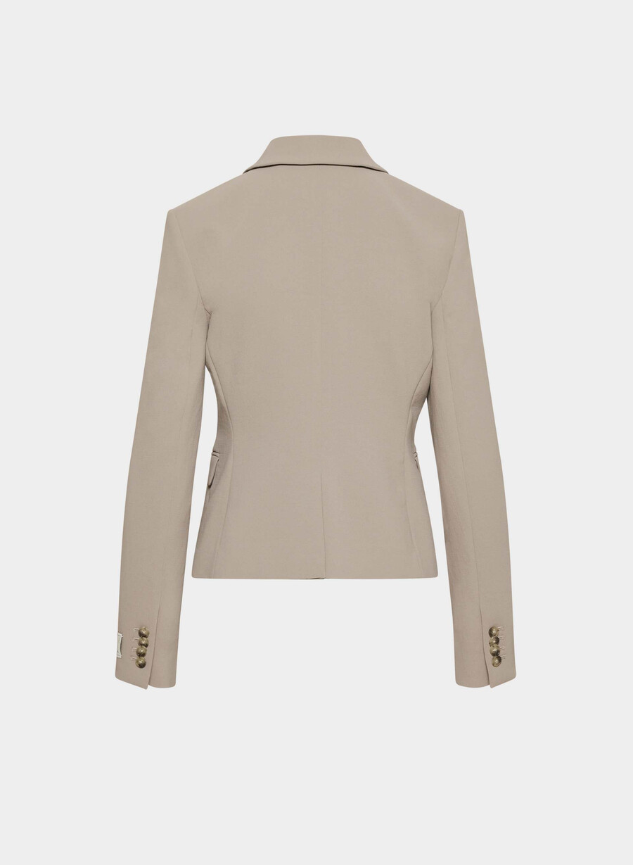 etikette-blazer – crepette nomad taupe