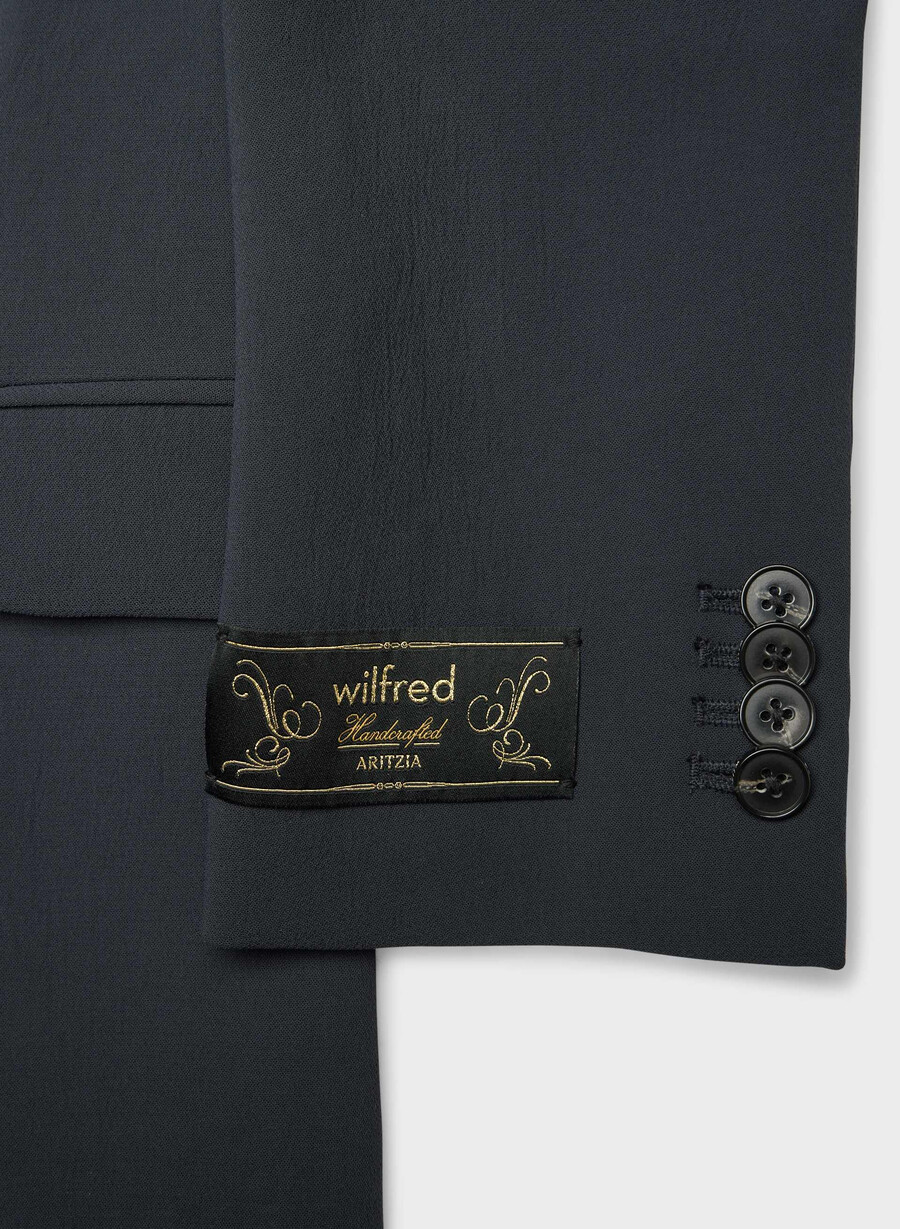 etikette-blazer - crepette dunkelblau