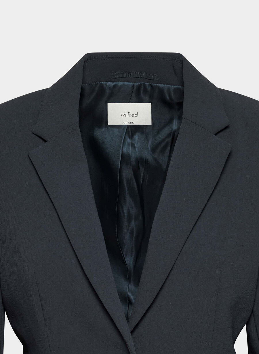 etikette-blazer - crepette dunkelblau