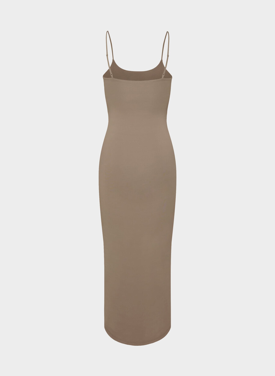 original contour summon maxi cami dress folio brown