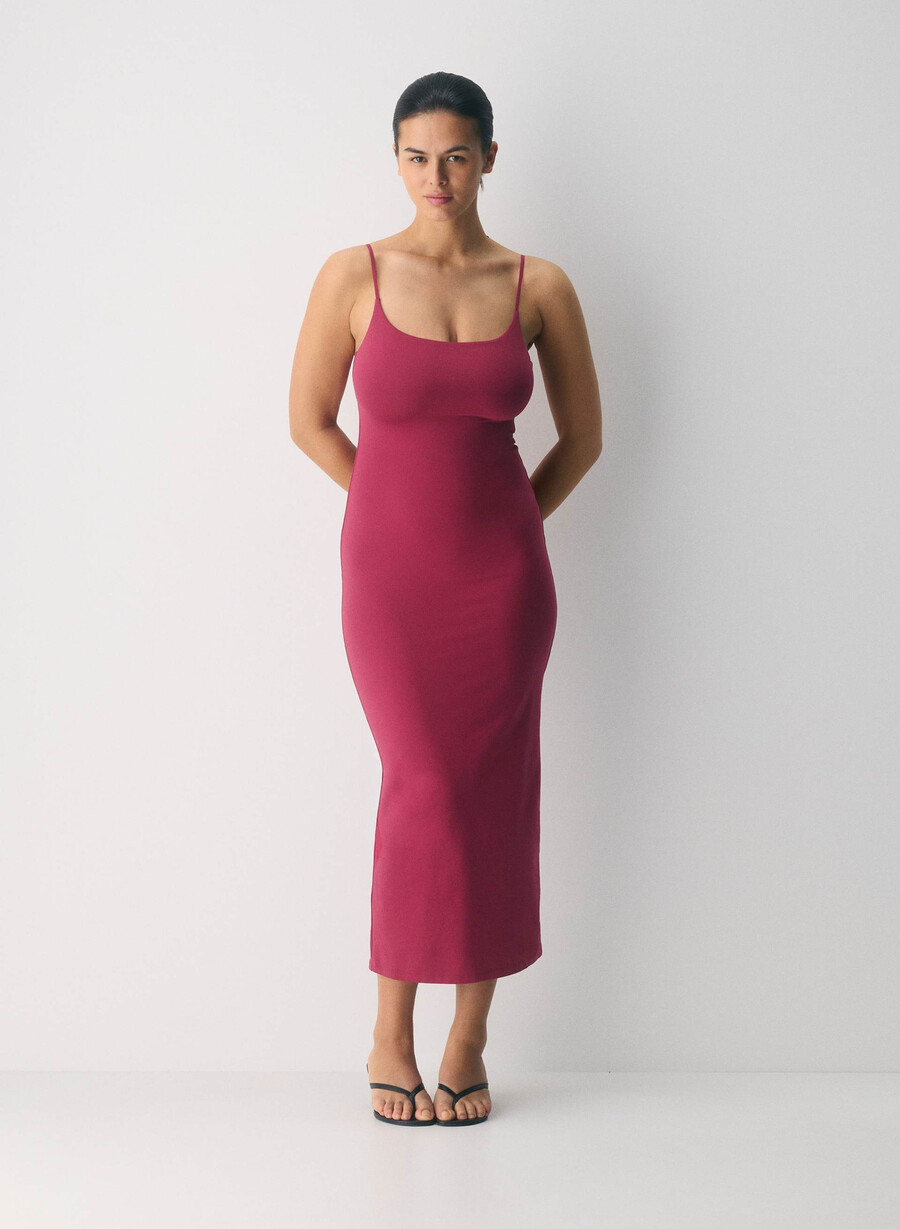 original contour summon maxi cami dress juicy rose