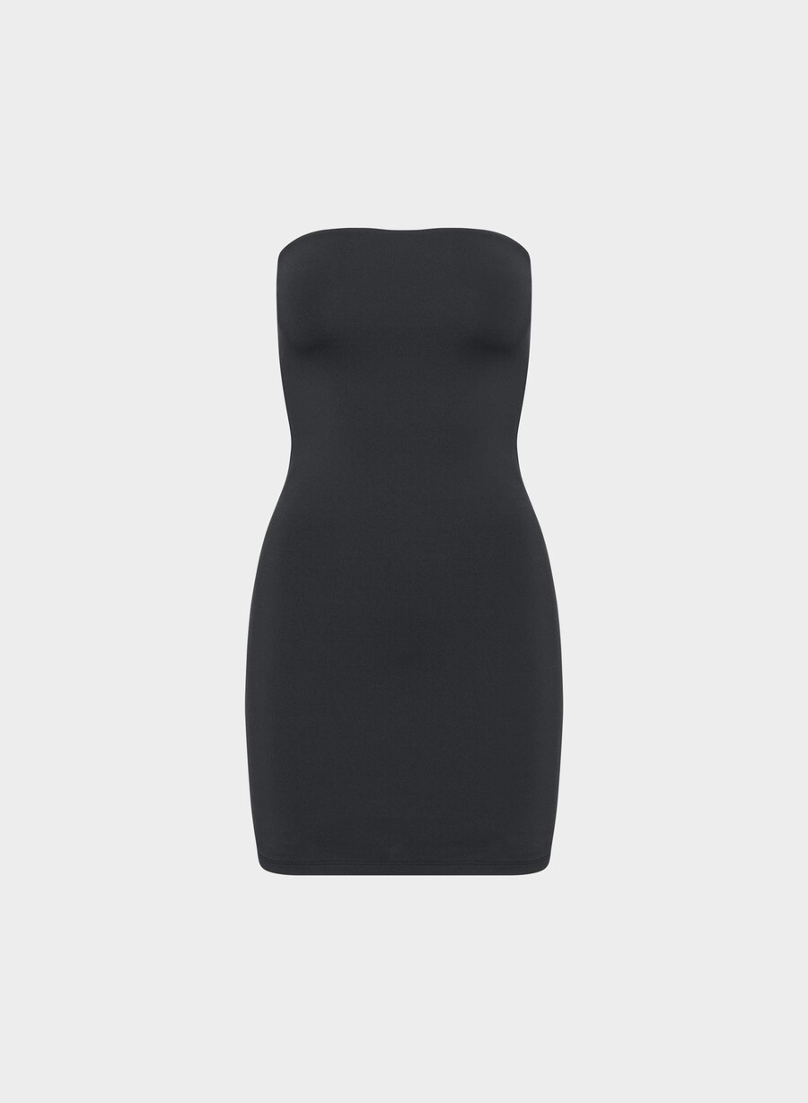 original contour enrapture mini-schlauchkleid schwarz