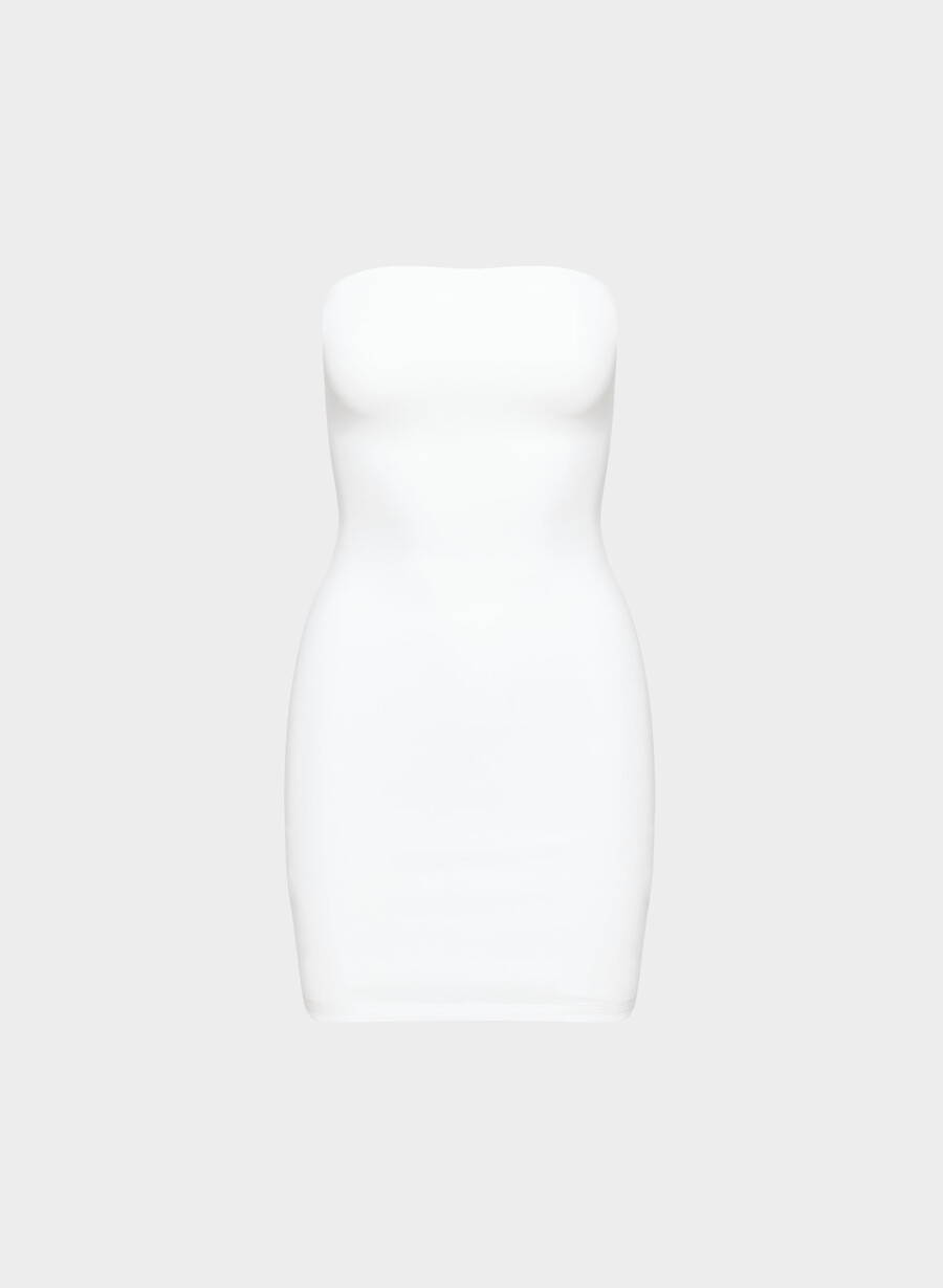 original contour enrapture mini-schlauchkleid strahlend weiß