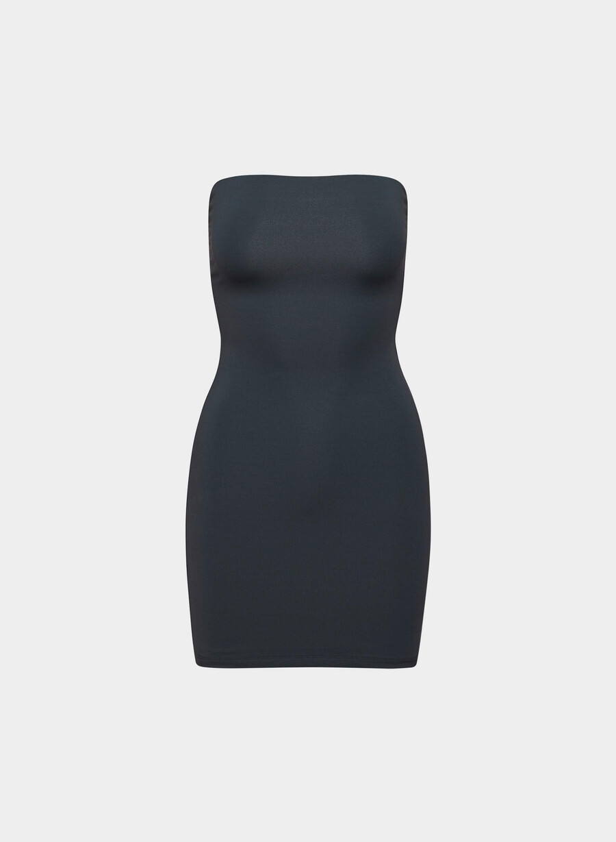original contour enrapture mini-schlauchkleid dunkelblau