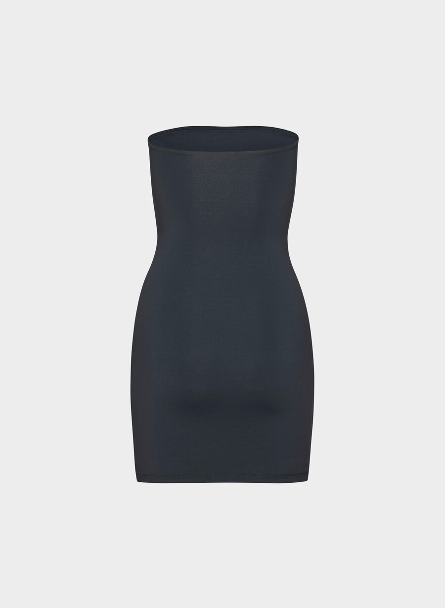 original contour enrapture mini-schlauchkleid dunkelblau