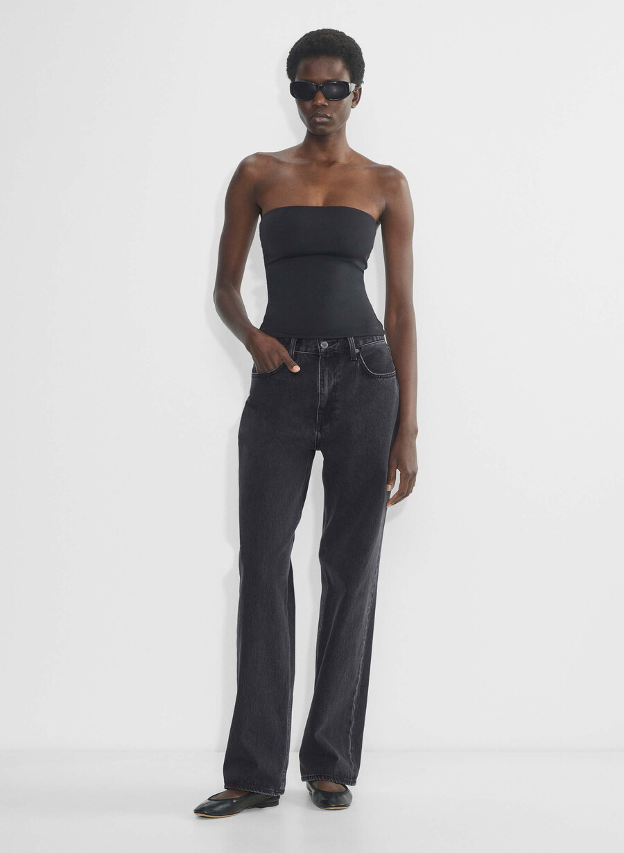 original contour tube top schwarz