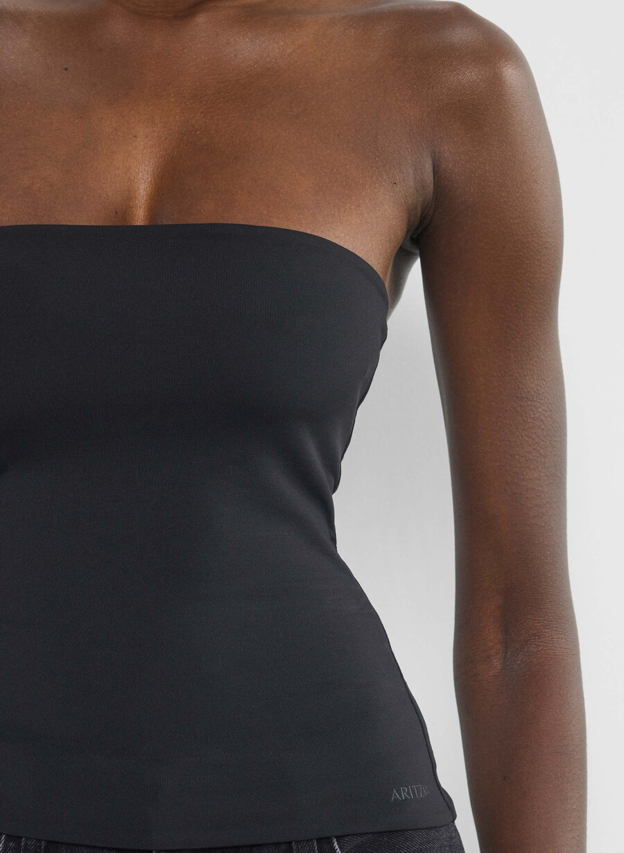 original contour tube top schwarz