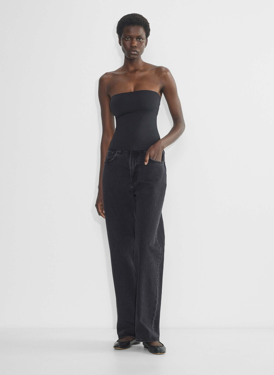 original contour tube top schwarz