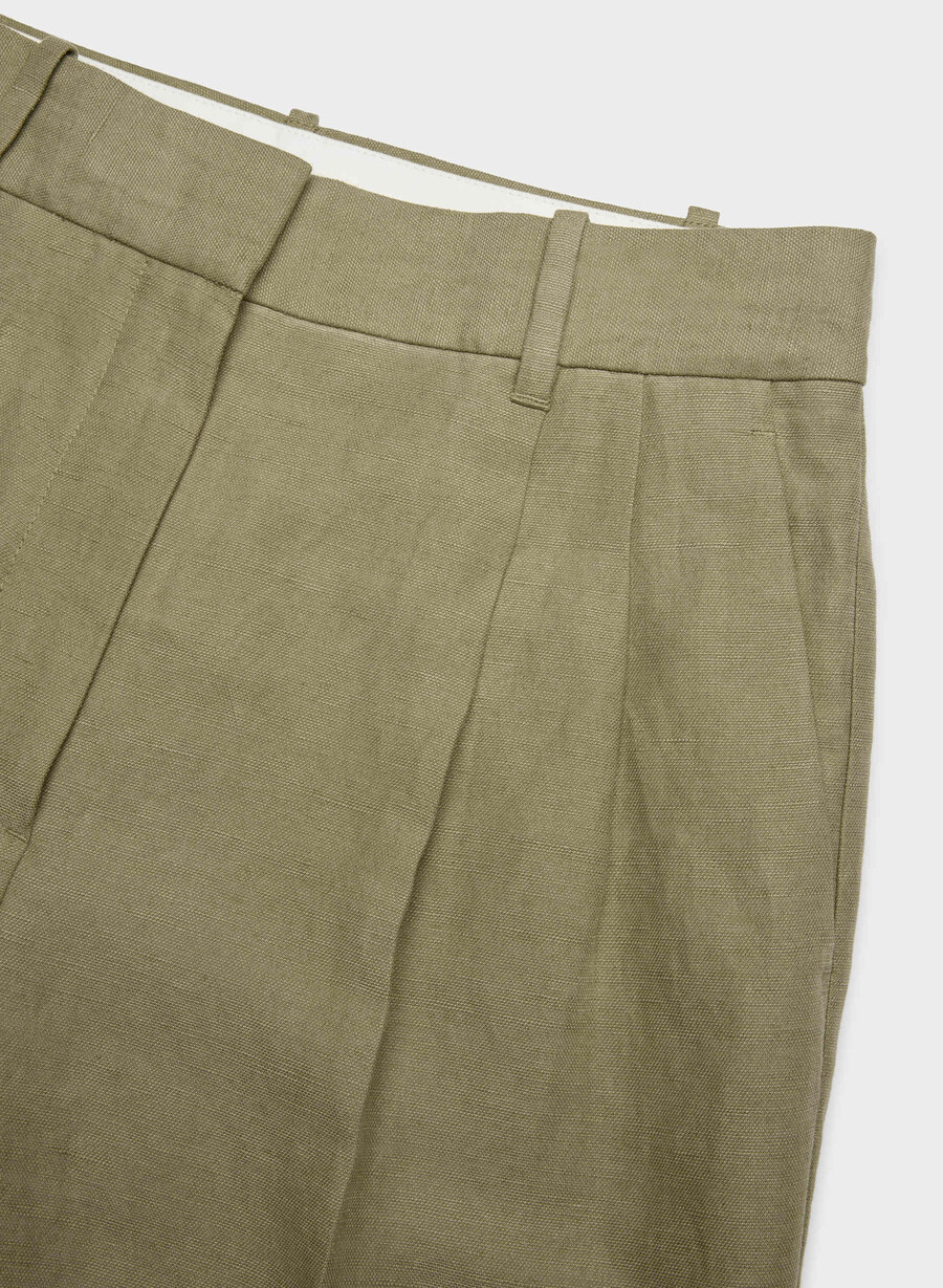 die effortless pant cropped - cruiselinen sundried olive