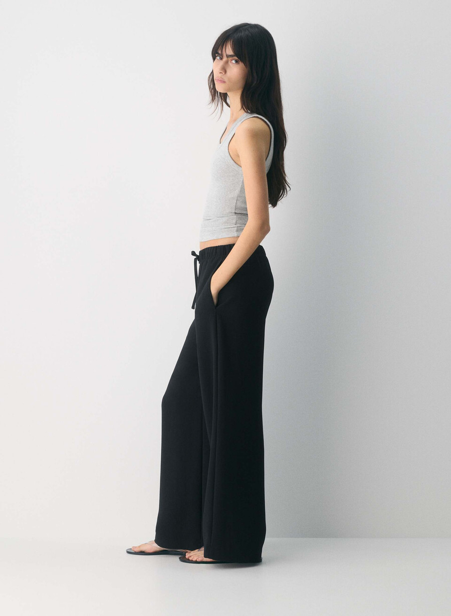 die lodge pant - crepette schwarz