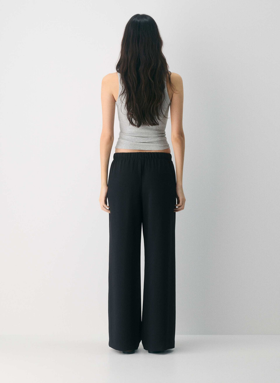die lodge pant - crepette schwarz