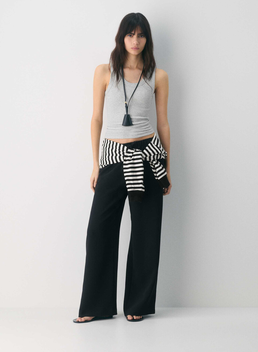 die lodge pant - crepette schwarz