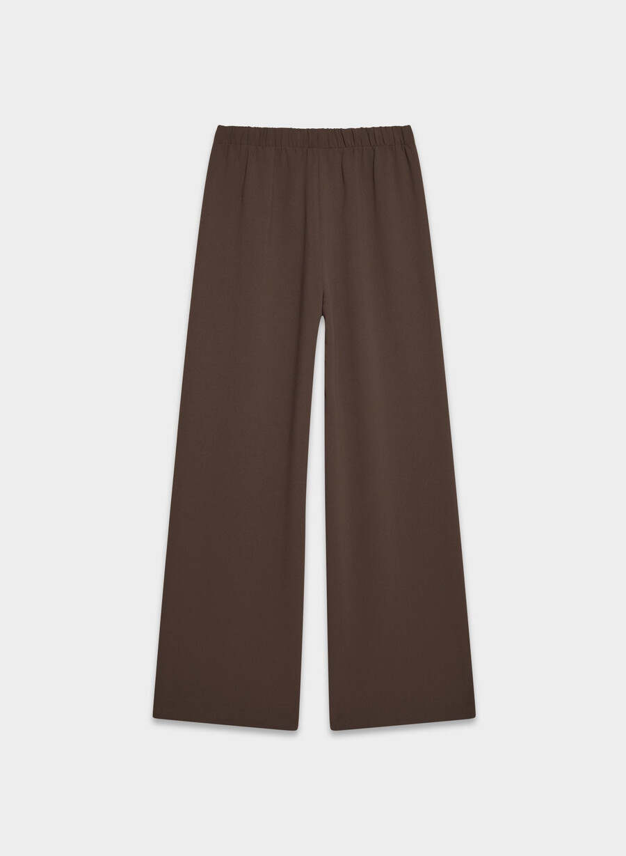 die lodge pant - crepette rich mocha brown