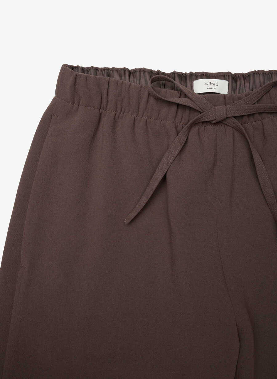 die lodge pant - crepette rich mocha brown
