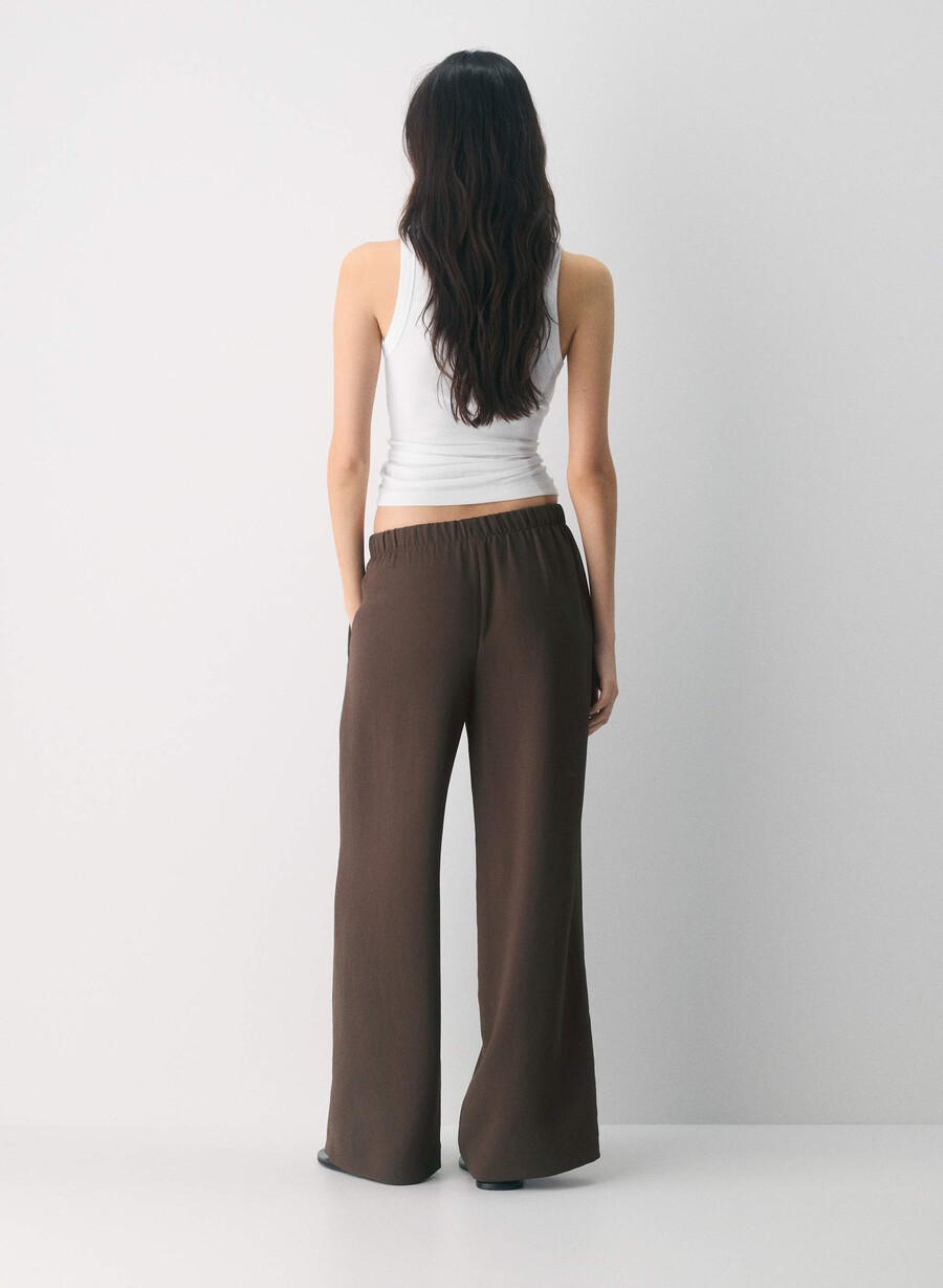 die lodge pant - crepette folio braun