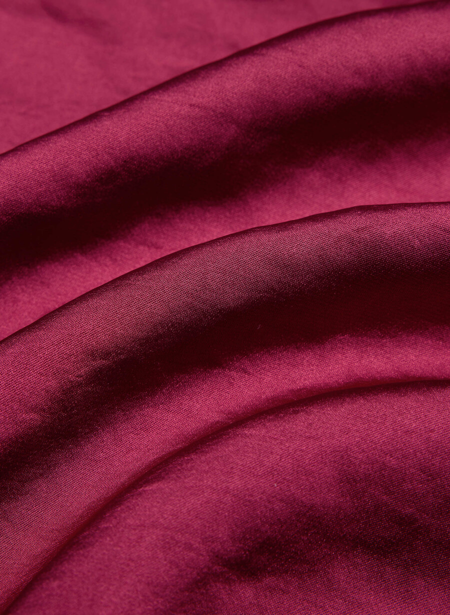 martini satin-halterbluse juicy rose