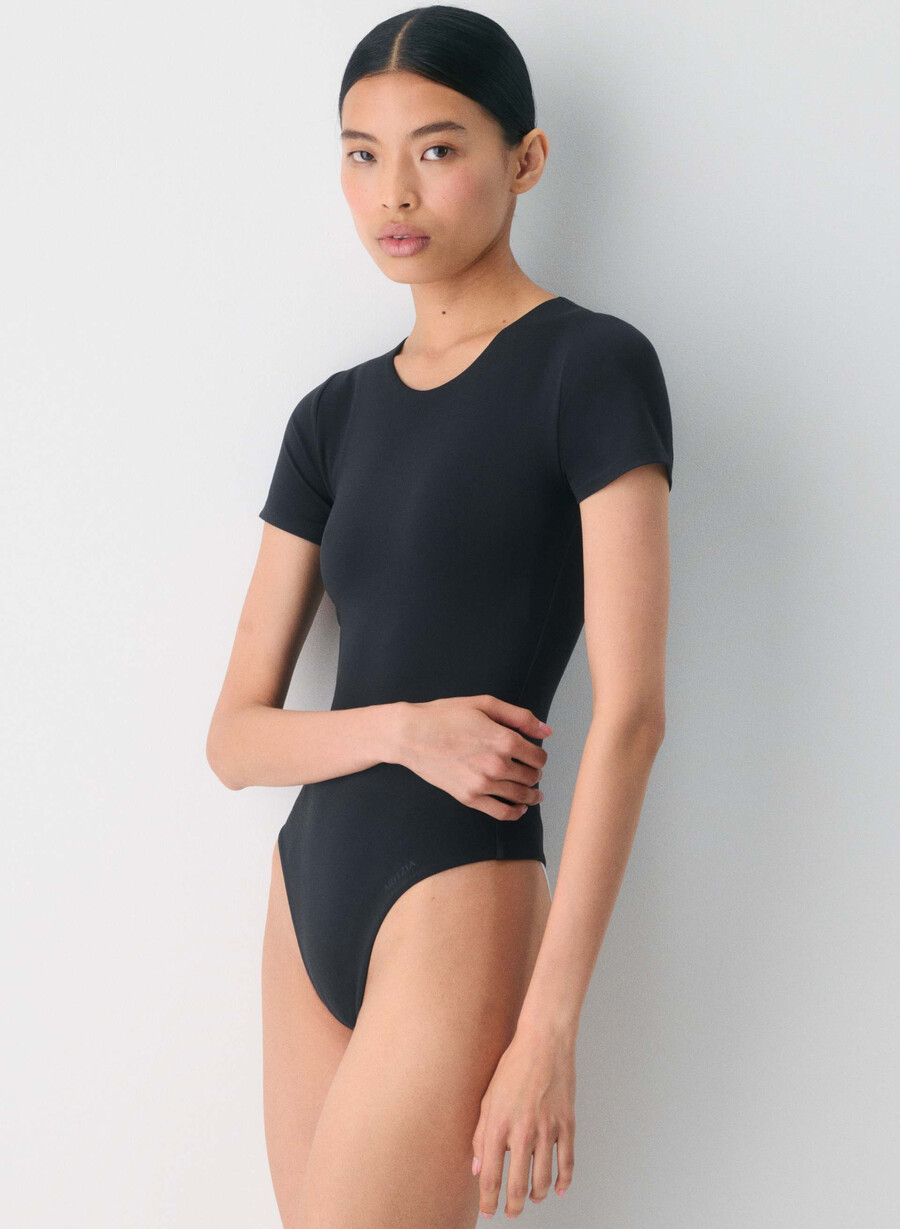 original contour vivacity crew bodysuit schwarz