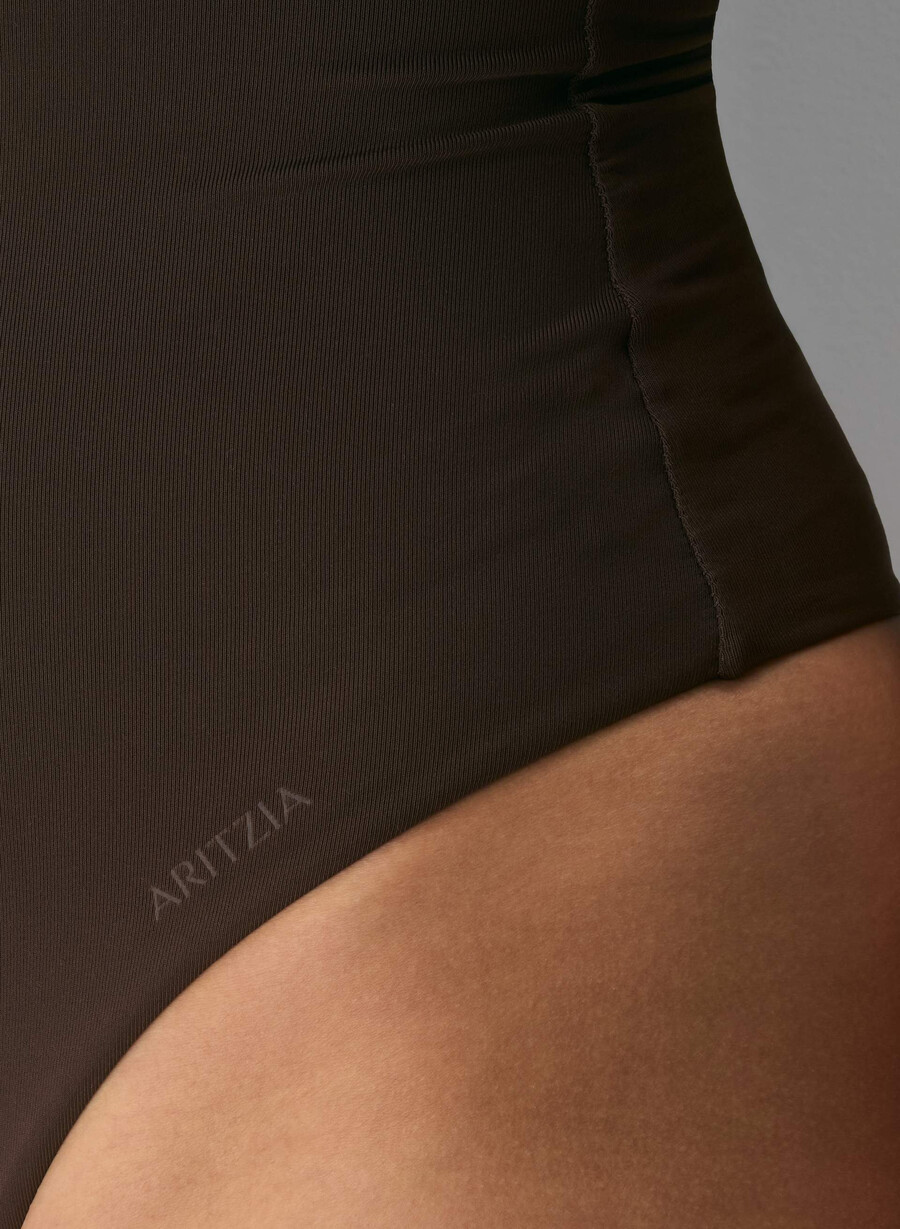original contour vivacity crew bodysuit rich mocha brown