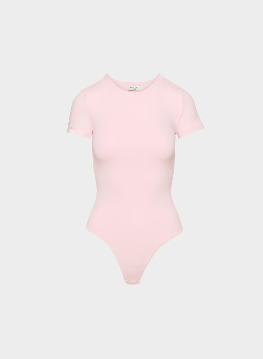 original contour vivacity crew bodysuit villa pink