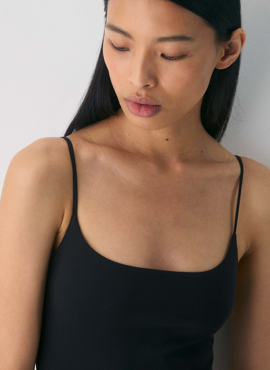 original contour float bodysuit schwarz