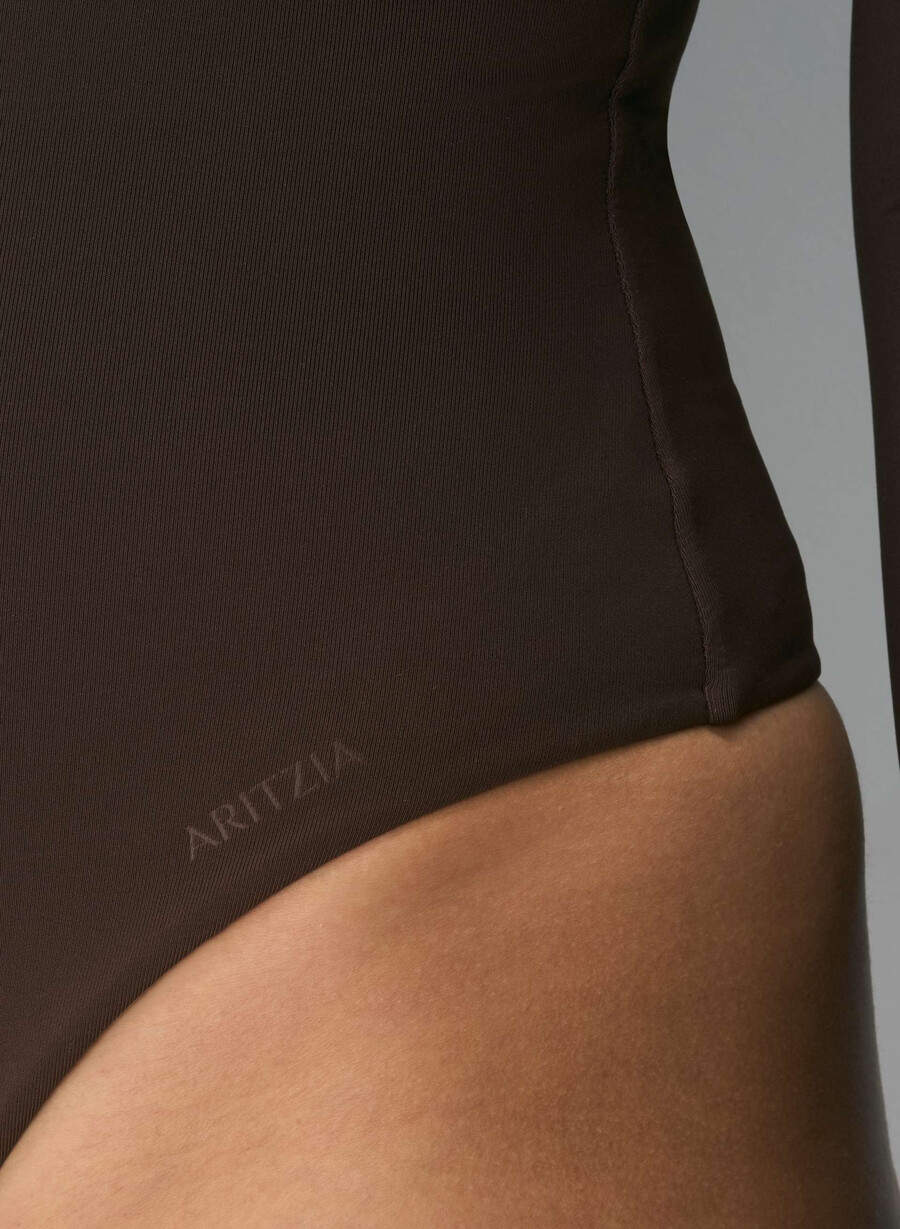 original contour prosperity crew bodysuit rich mocha brown
