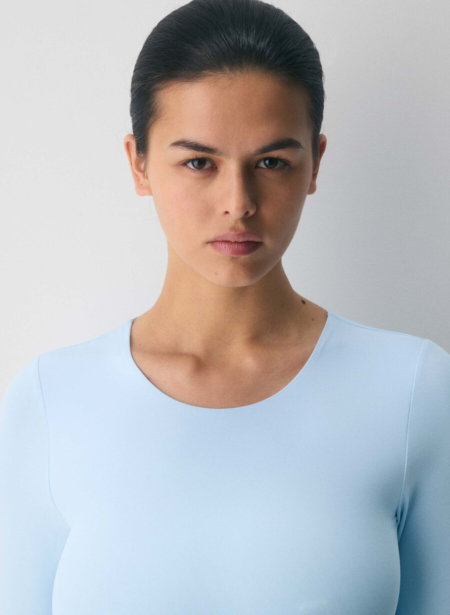 original contour prosperity crew bodysuit villa blue
